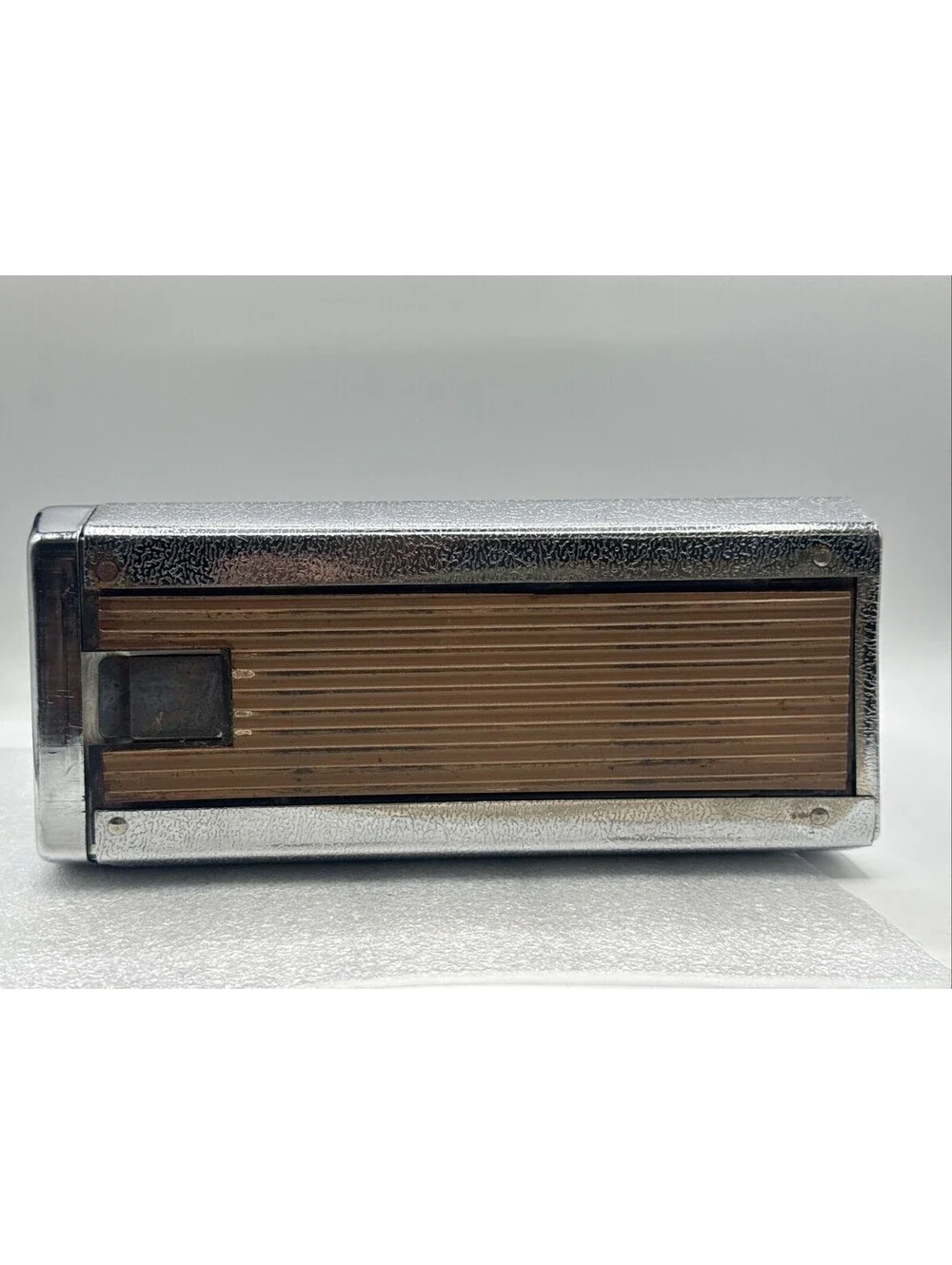 Vintage Wiscofold Commercial Chrome Silver Napkin Dispenser Diner 10” Long Rare